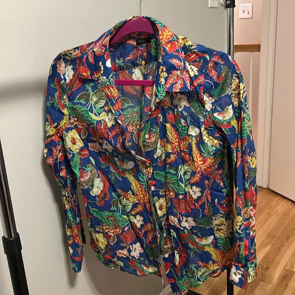 Talbots blouse - medium petite